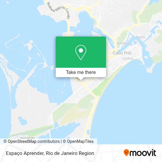 Espaço Aprender map