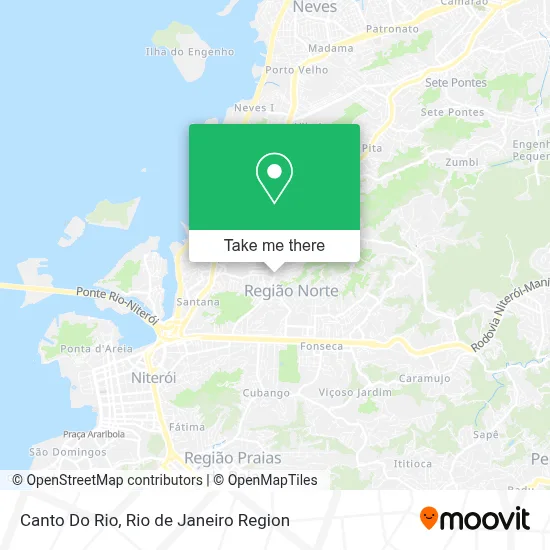 Canto Do Rio map
