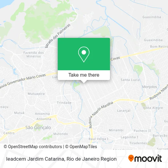 Ieadcem Jardim Catarina map