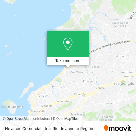 Novasoc Comercial Ltda map