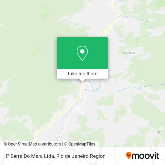 P Serra Do Mara Ltda map