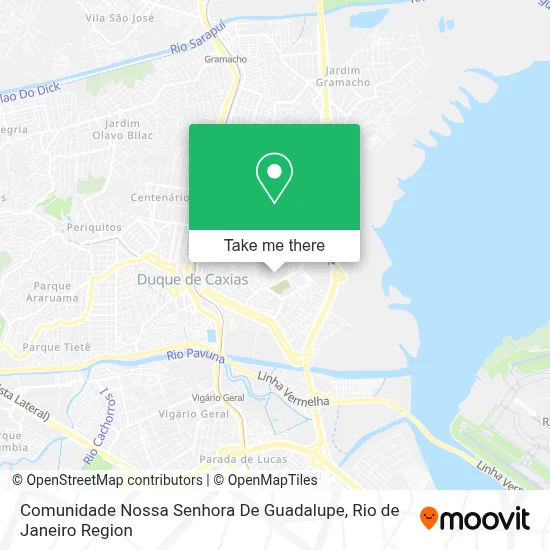 Comunidade Nossa Senhora De Guadalupe map