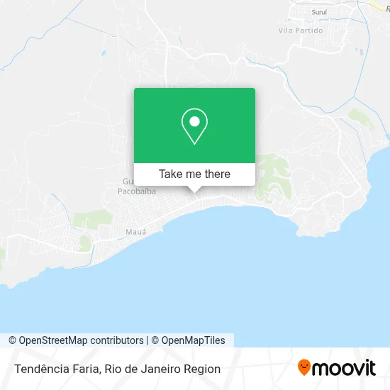 Tendência Faria map