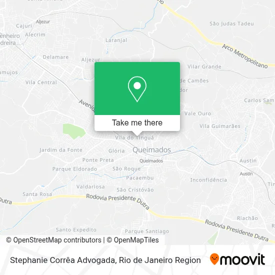 Stephanie Corrêa Advogada map