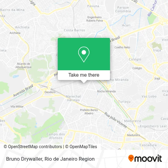 Bruno Drywaller map