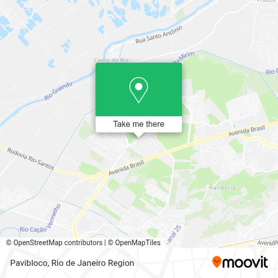 Pavibloco map