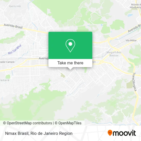 Nmax Brasil map