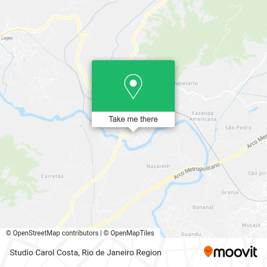 Studio Carol Costa map