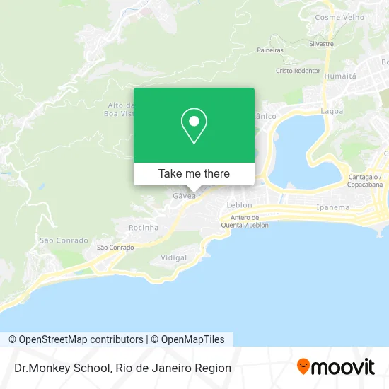 Dr.Monkey School map