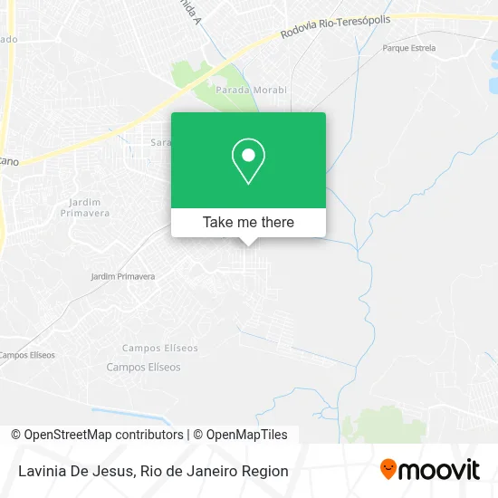 Lavinia De Jesus map