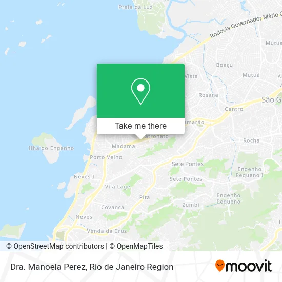 Dra. Manoela Perez map