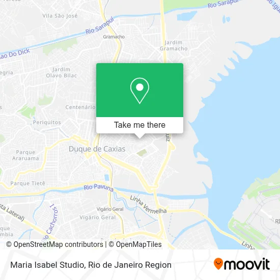 Maria Isabel Studio map