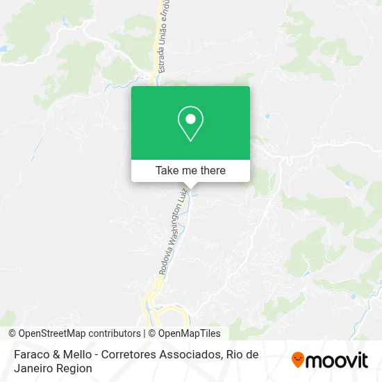 Faraco & Mello - Corretores Associados map