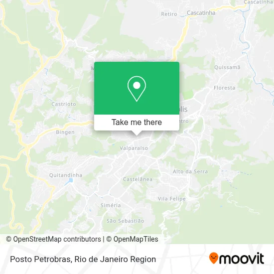 Posto Petrobras map