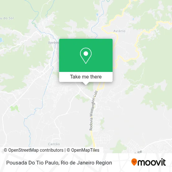 Pousada Do Tio Paulo map