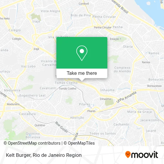 Kelt Burger map