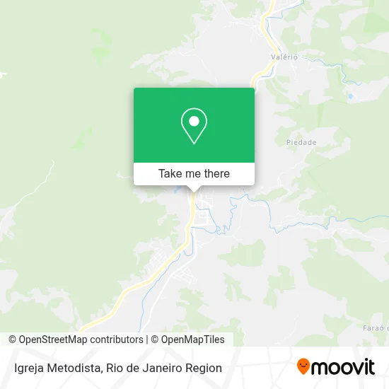 Igreja Metodista map