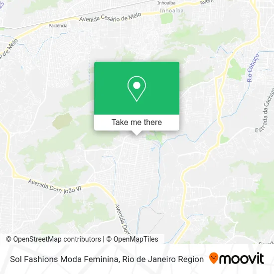 Sol Fashions Moda Feminina map