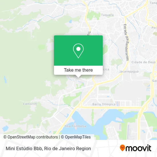 Mini Estúdio Bbb map