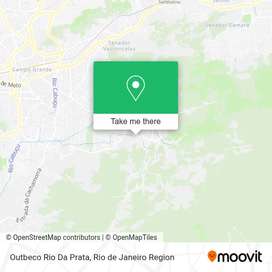 Outbeco Rio Da Prata map