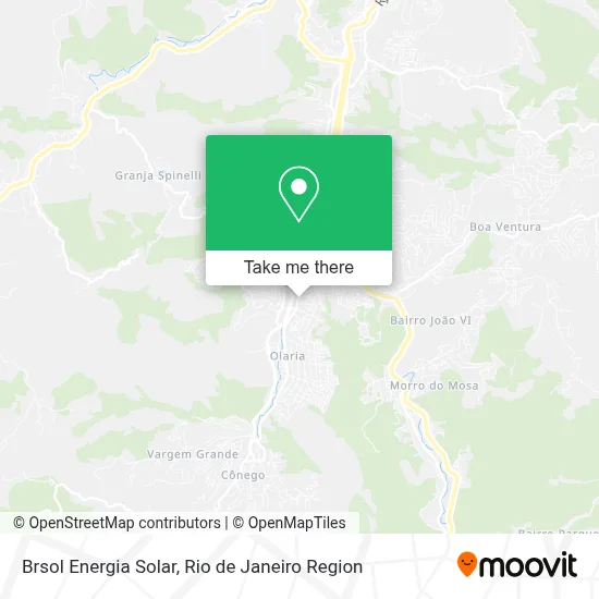 Brsol Energia Solar map
