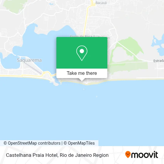 Castelhana Praia Hotel map