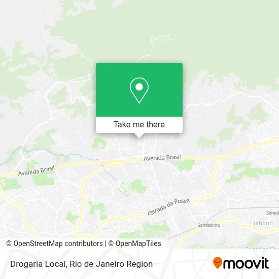 Drogaria Local map