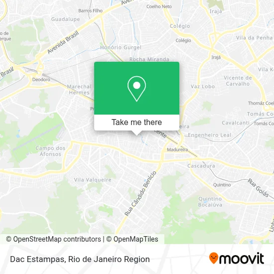 Dac Estampas map