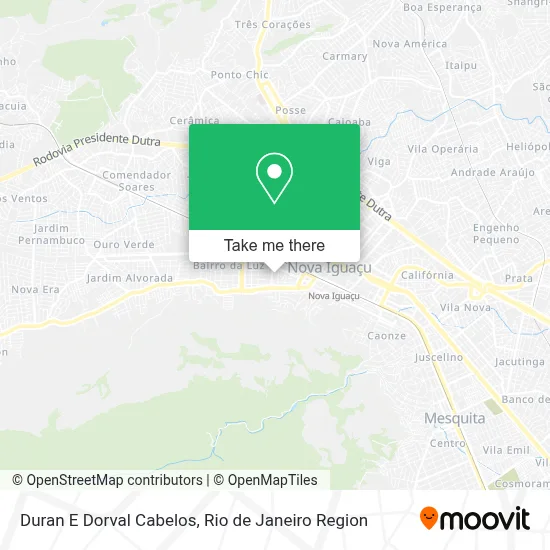 Duran E Dorval Cabelos map