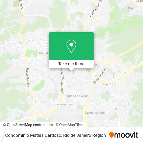 Condominio Matias Cardoso map