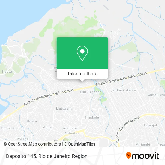 Deposito 145 map