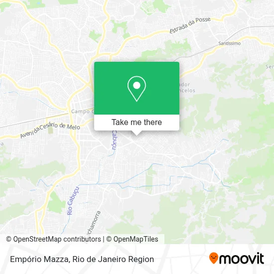 Empório Mazza map