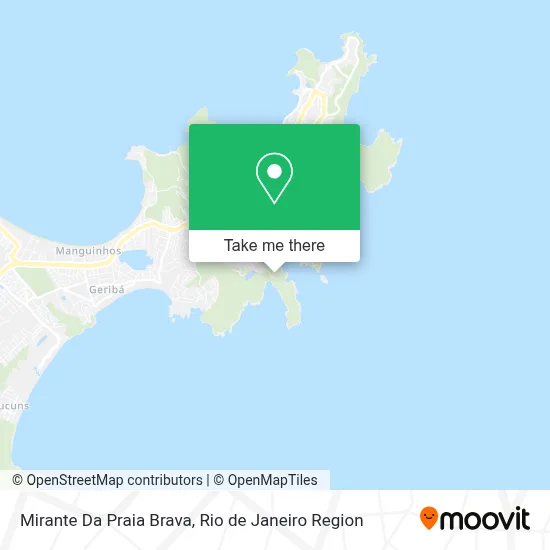 Mirante Da Praia Brava map
