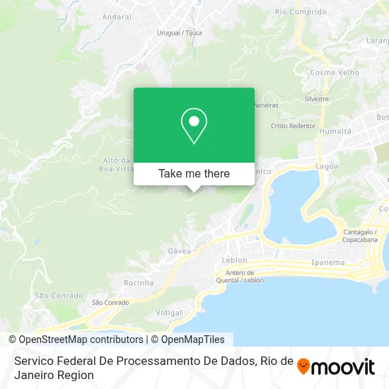Servico Federal De Processamento De Dados map