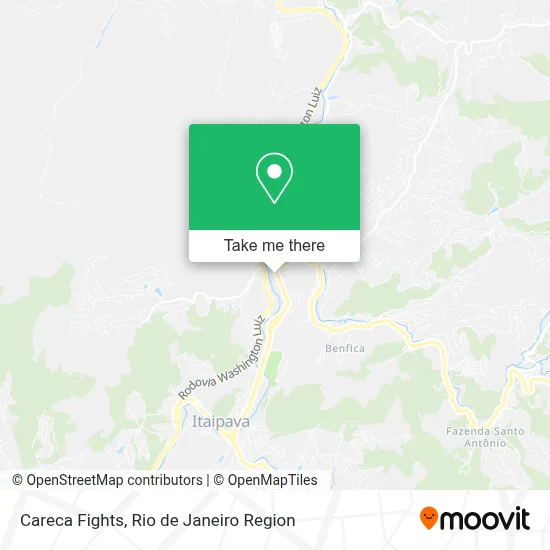 Careca Fights map