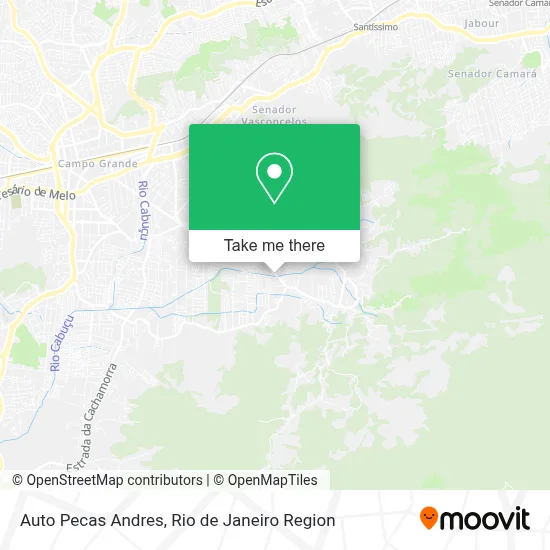 Auto Pecas Andres map