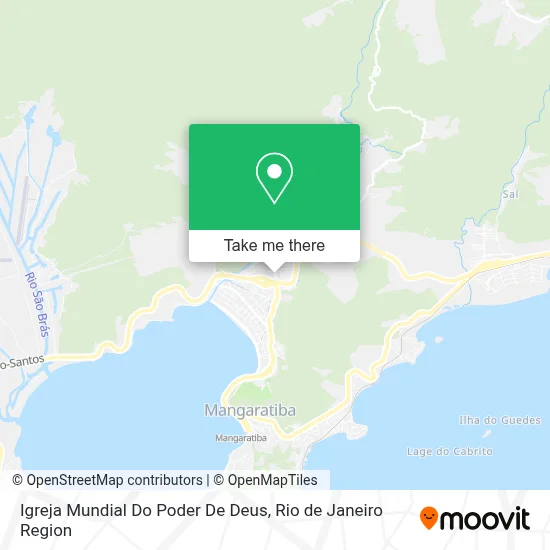 Igreja Mundial Do Poder De Deus map