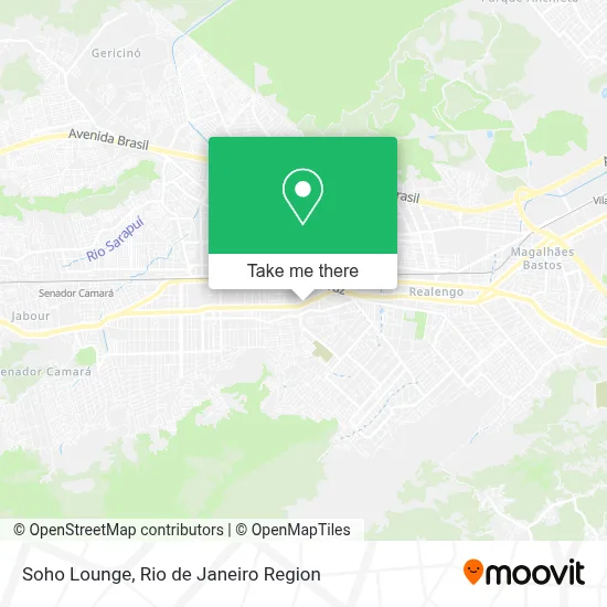 Soho Lounge map