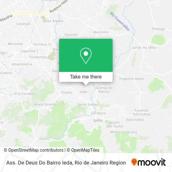 Ass. De Deus Do Bairro Ieda map