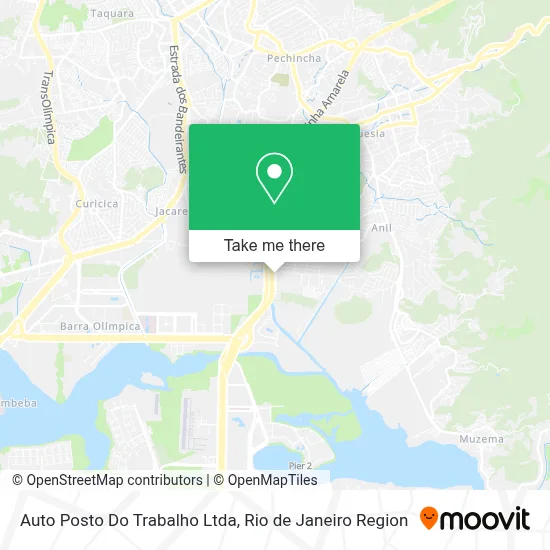 Auto Posto Do Trabalho Ltda map