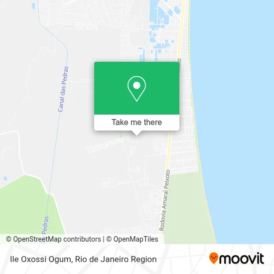 Ile Oxossi Ogum map