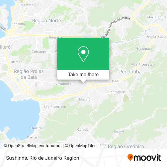 Sushinns map
