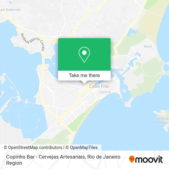 Copinho Bar - Cervejas Artesanais map