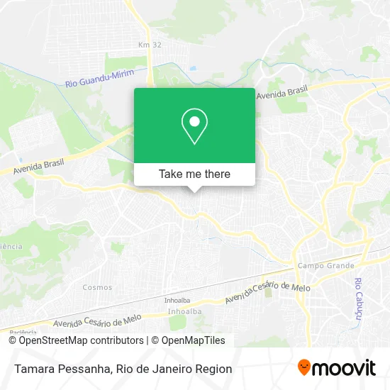 Tamara Pessanha map