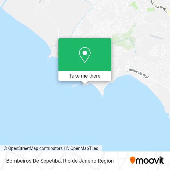 Bombeiros De Sepetiba map