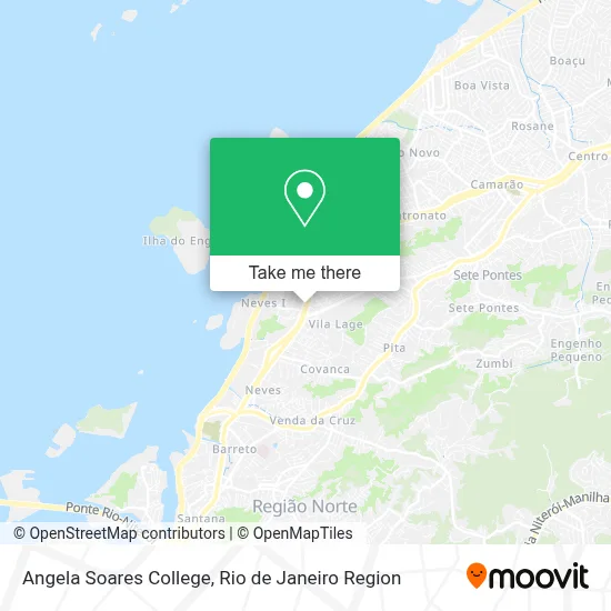 Angela Soares College map