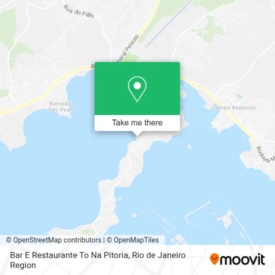 Bar E Restaurante To Na Pitoria map