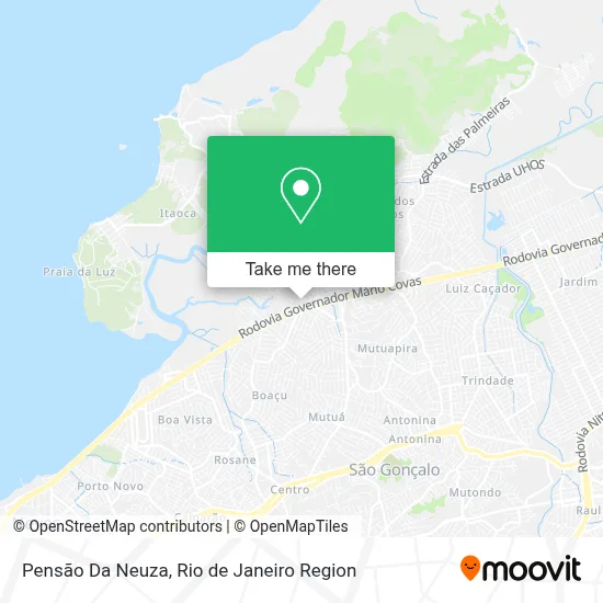 Pensão Da Neuza map