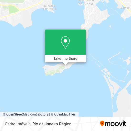 Cedro Imóveis map
