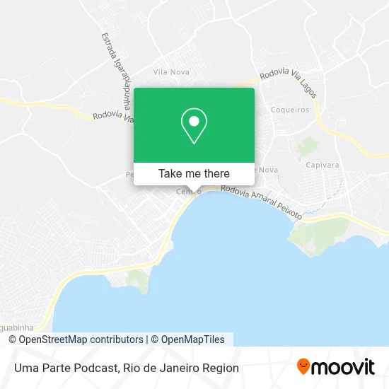 Uma Parte Podcast map